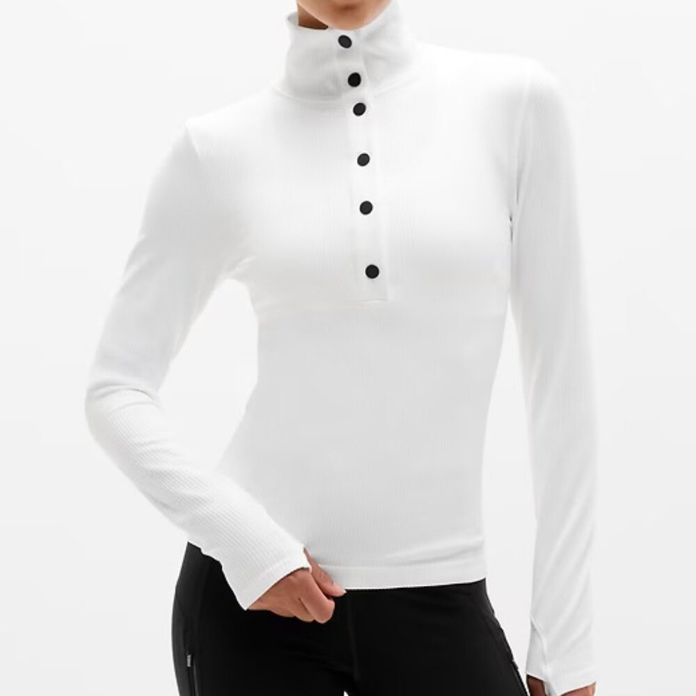 Athleta Flurry Seamless Henley